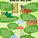 Cat safe garden, happy cat…